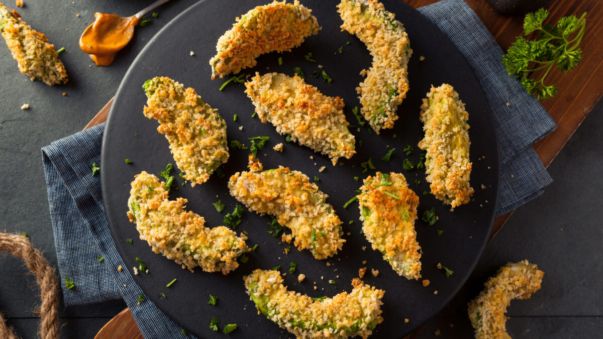 Sunde og lækre avocado fritter