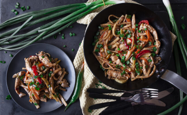 Chicken stir fry