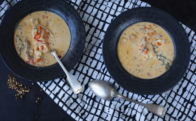 Keto creamy chowder